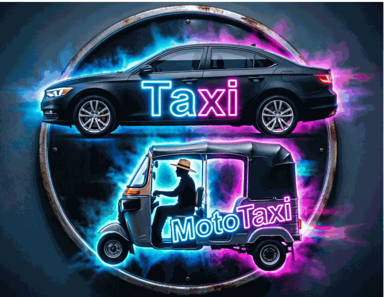 Logotipo oficial de MotoTaxi GO: flotas de taxi y mototaxi